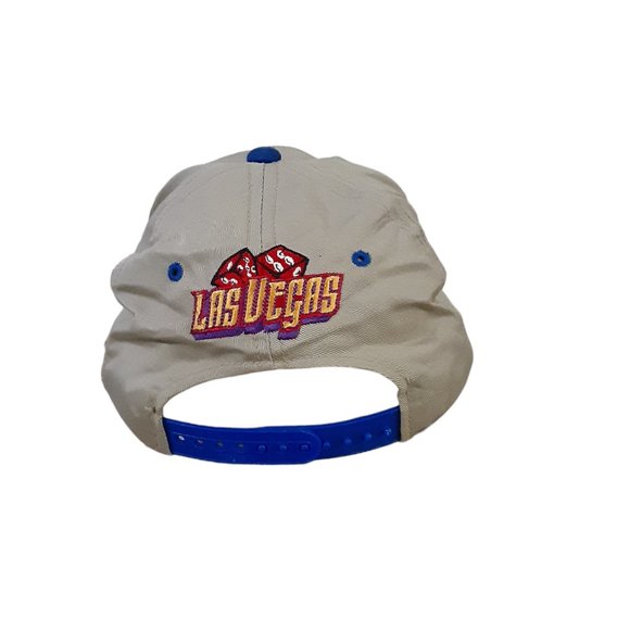 Las Vegas Motor Speedway Hat Snapback One Size Fits All Gray Blue - Picture 4 of 5